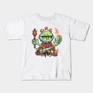 Frog King Kids T-Shirt